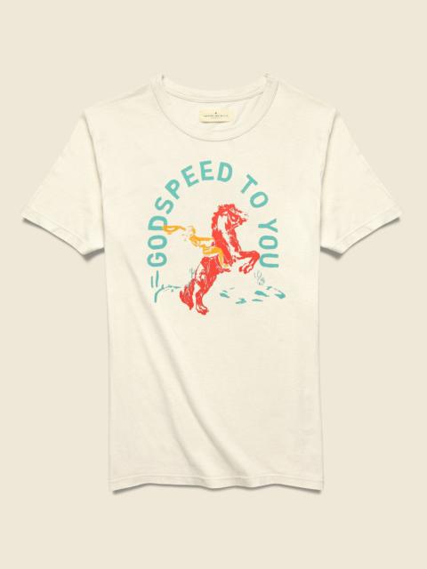 imogene + willie Godspeed Tee - Vintage White