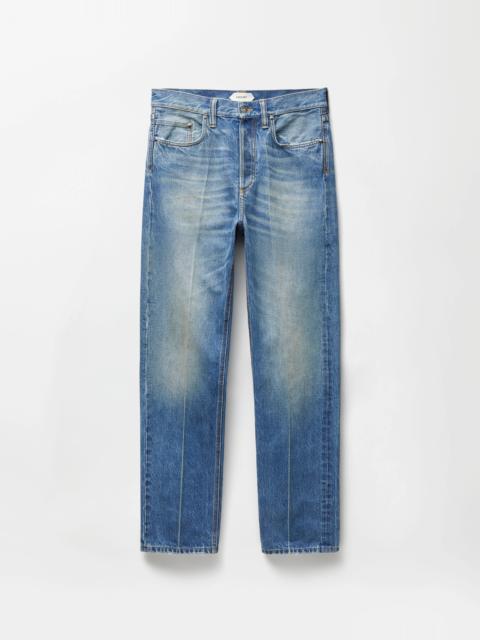 VERSACE Distressed Straight Jeans