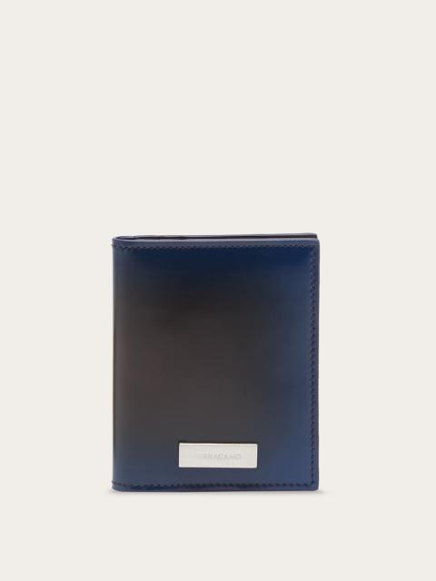 Credit card holder with nuanced detailing