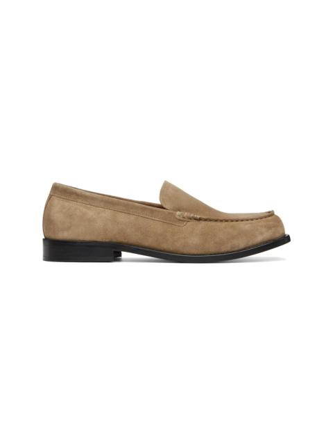 A.P.C. Beige Suede Loafers
