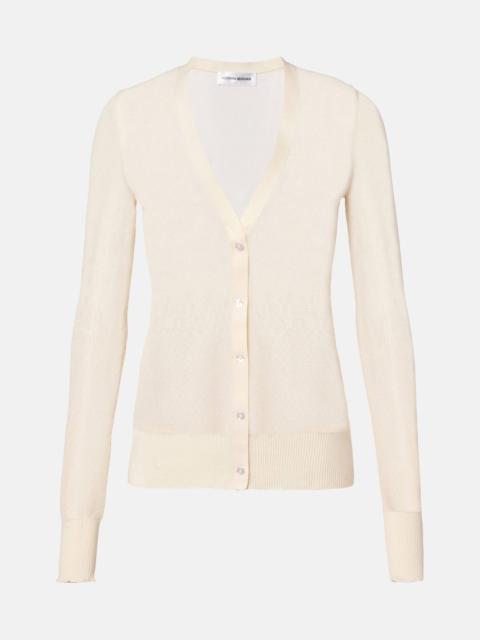 Victoria Beckham Cotton-blend cardigan