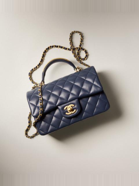 CHANEL Mini Flap Bag with Top Handle