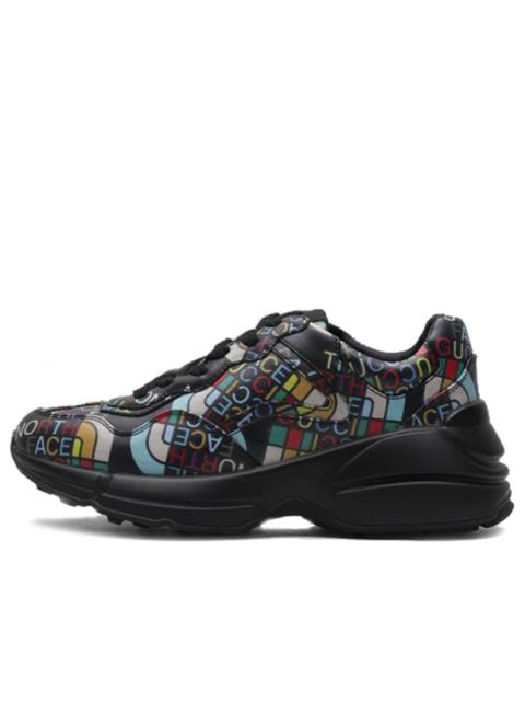 GUCCI (WMNS) Gucci Rhyton 'Black The North Face' 685738-UOQ00-1086