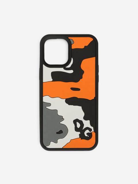 Camouflage rubber iPhone 12 Pro cover