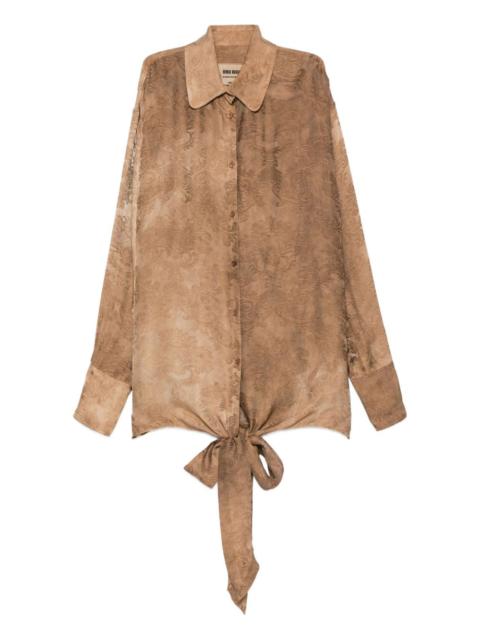 UMA WANG long sleeve shirt