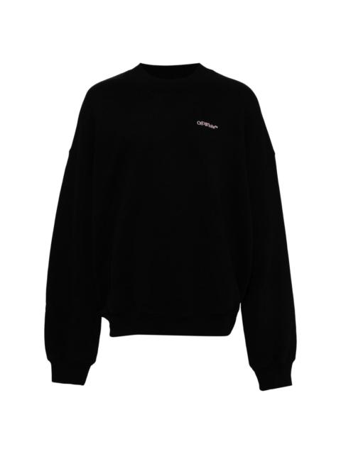 logo-print cotton sweatshirt