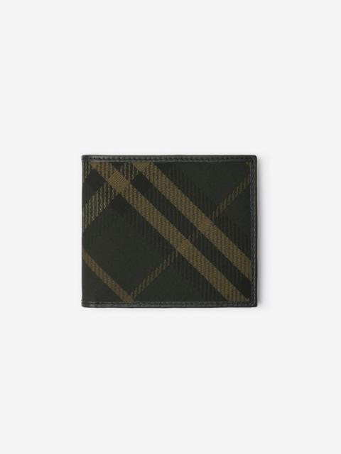 Burberry Check Bifold Wallet