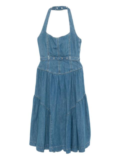 Reformation Lilith denim dress