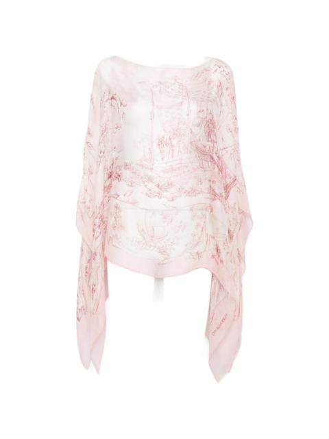 FERRAGAMO Ferragamo Floral-print Tunic