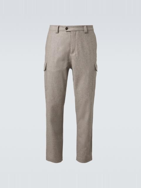Brunello Cucinelli Wool tapered pants