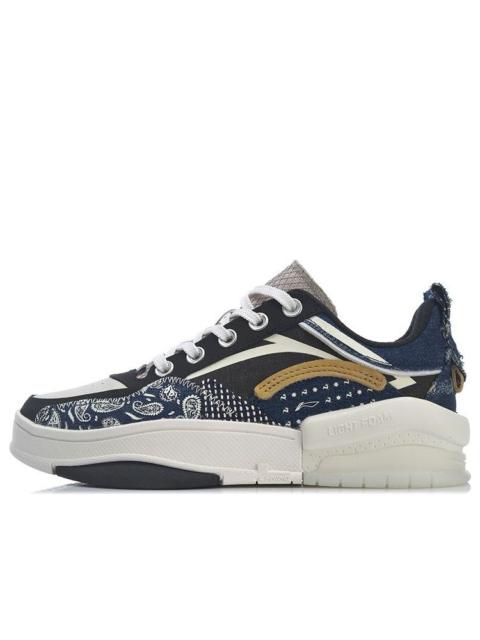 (WMNS) Li-Ning Weiwu Skate 'Grey Blue White' AGCR214-1