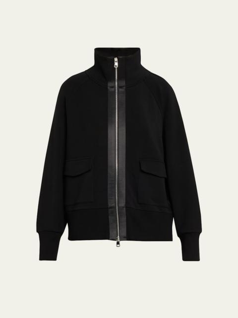 VARLEY Roxbury Zip-Front Sweatshirt