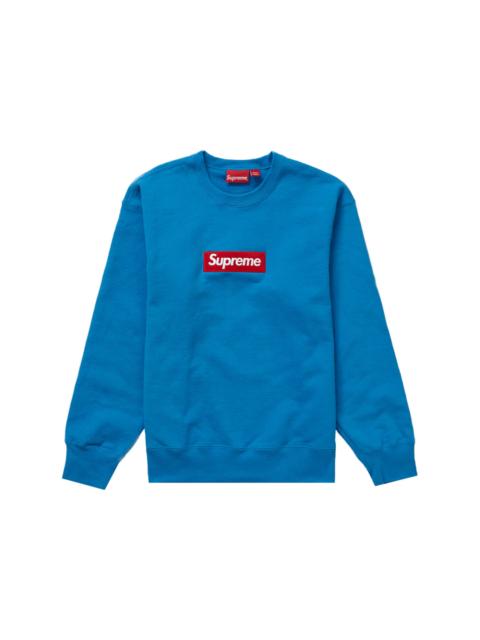 Supreme Supreme Box Logo Crewneck (FW22) Blue