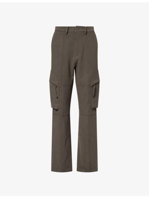 The Frankie Shop Kelly Woven Cargo Trousers