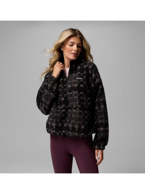 Columbia Women's Timber Meadow MTR Printed Fleece Half Zip