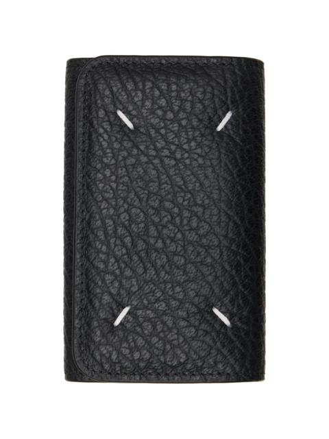 Maison Margiela Black Four Stitches Key Case