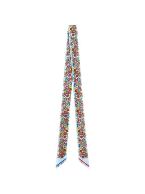 Etro floral-print silk scarf