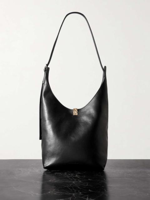 Loulou de Saison Andrea leather shoulder bag Black