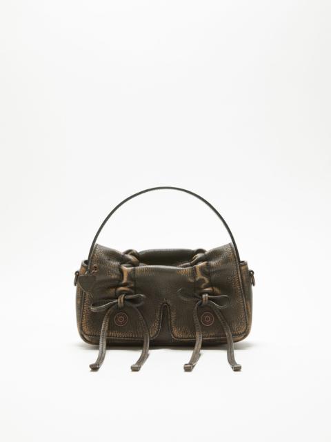 Acne Studios Multipocket micro bag - Dark brown/beige