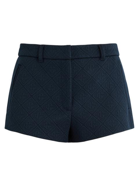 CASABLANCA Casablanca Monogrammed-jacquard Woven Shorts
