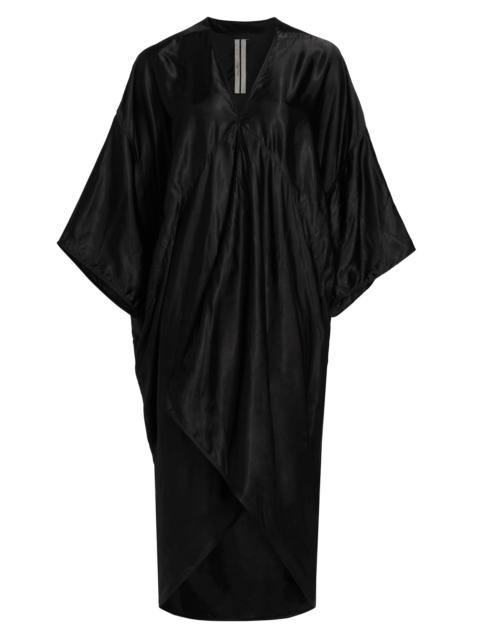 Rick Owens Women's Tommykite Satin Tunic - Black