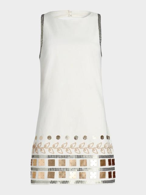 Cinq à Sept Tabitha Embellished Mini Dress