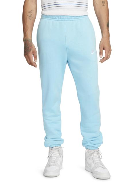 Sportswear Club Fleece Sweatpants in Blue Chill/White