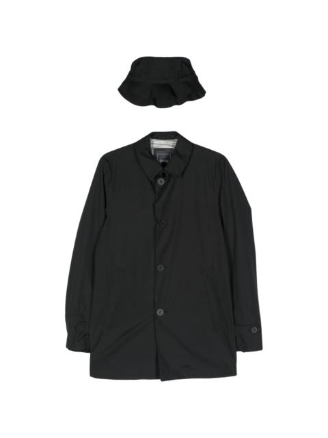 Herno classic-collar GORE-TEXÂ® raincoat