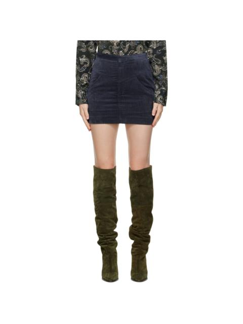 Isabel Marant Navy Melvva Miniskirt