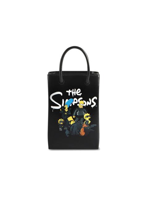 BALENCIAGA Balenciaga x The Simpsons Mini Shopping Bag Black