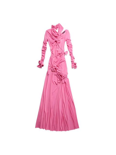 Women's Knot Gown in Pink