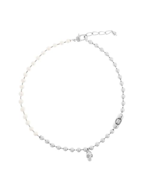 Alexander McQueen SKULL PEARL NECKLACE