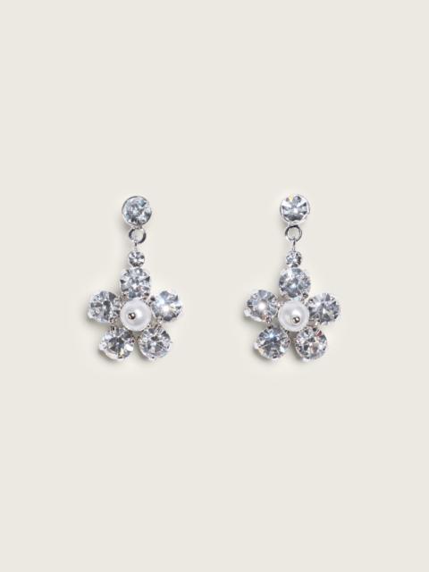 Simone Rocha Mini Daisy Drop Earrings