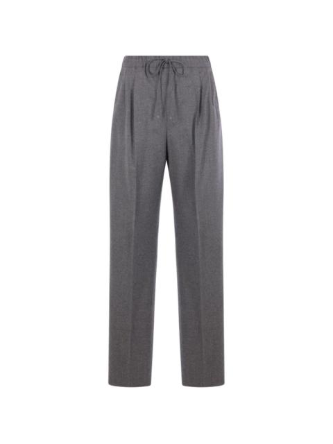 Max Mara pleated drawstring trousers
