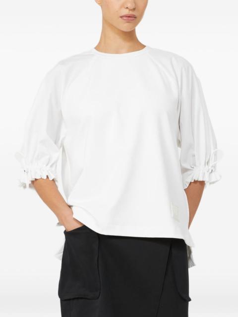 Max Mara ruffled-sleeve top