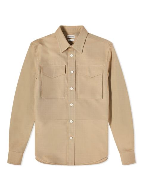 Alexander McQueen Alexander McQueen Military Pocket Shirt