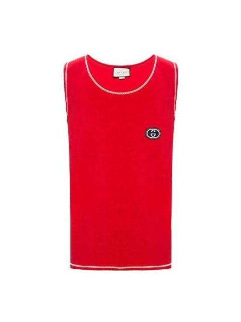 GUCCI Gucci Sleeveless Top 'Red' 599351-XJB1L-6229
