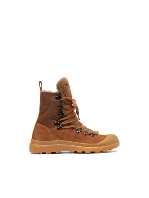 OFFICINE CREATIVE Pallet lace-up boots