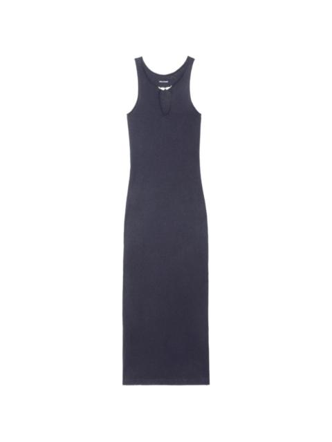 Zadig & Voltaire tiffania lin lave cutout dress
