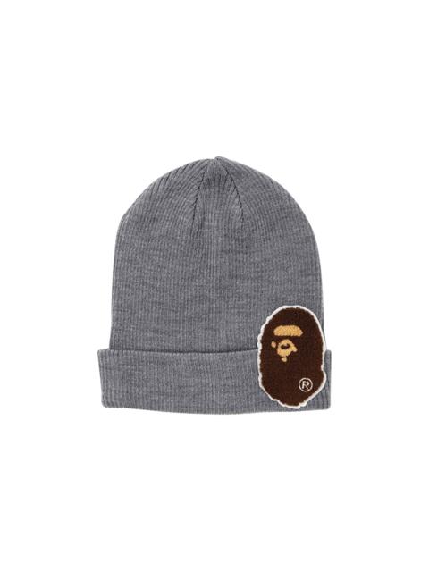 BAPE Big Ape Head Knit Cap 'Grey'