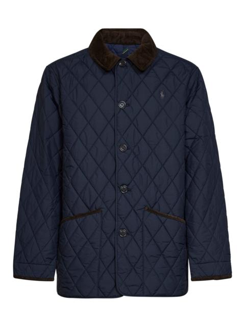 Polo Ralph Lauren Navy blue quilted nylon Barn jacket