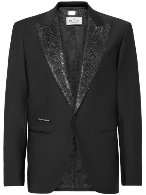 PHILIPP PLEIN rhinestone-embellished blazer