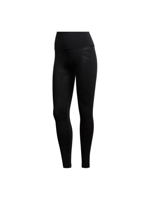 adidas (WMNS) adidas Believe This Glam On Long Tights 'Black' GD1486