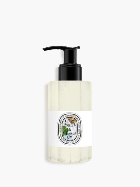 Diptyque Lemongrass & Geranium - Perfumed cleansing body gel
