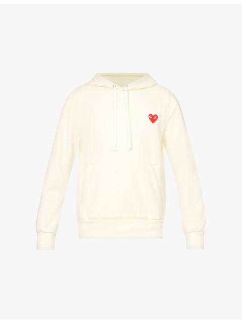 Comme des Garçons PLAY Play heart logo knitted hoody