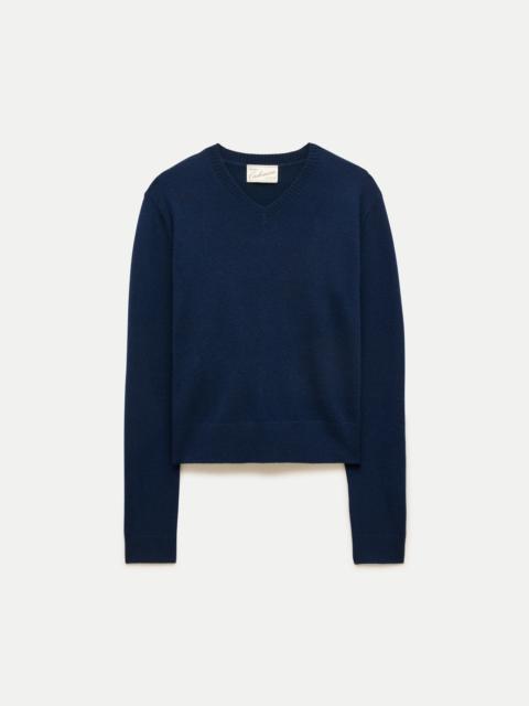 J.CREW Cashmere high V-neck sweater