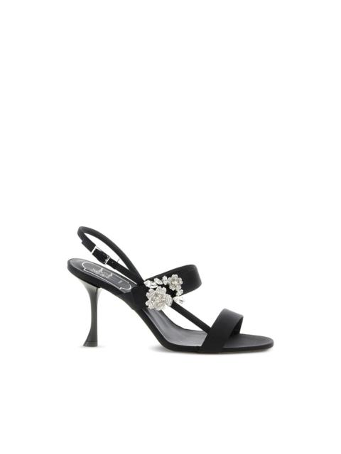 Roger Vivier Efflorescence jewel buckle sandals