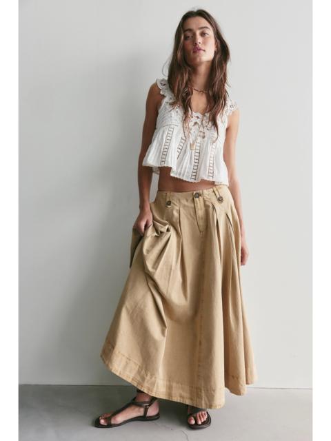 FREE PEOPLE Sloane Circle Maxi Skirt