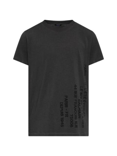 Balmain logo-print T-shirt