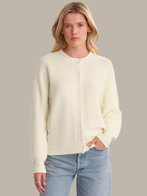 525 america Emy: Crewneck Cotton Cardigan
